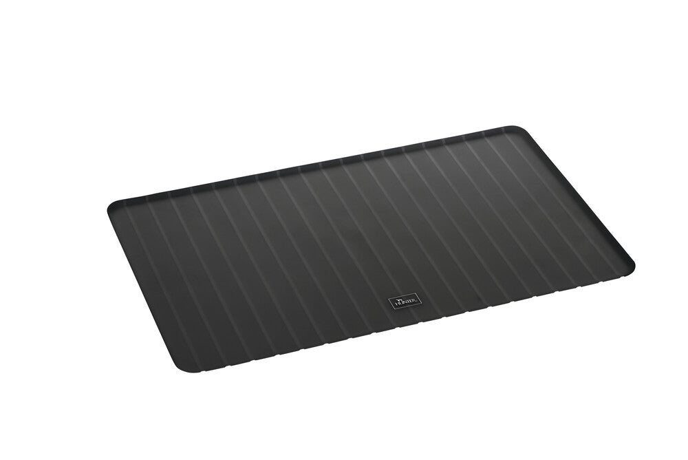 FOLDABLE Silicone Pad - Hunter Pet Store -bowl base that protects floors -with raised rim -foldable / small packing size -ideal for traveling and on the road -flexible material that keeps its shape -slip-resistant -easy to clean and dishwasher-safe