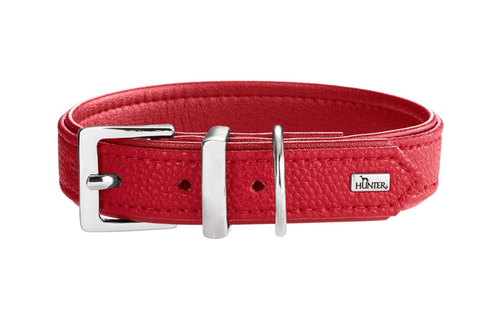 SOFIA Collar - Hunter Pet Store -Imitation leather Imitation leather in nappa look -Vegan -Brilliant colors -Made in Germany