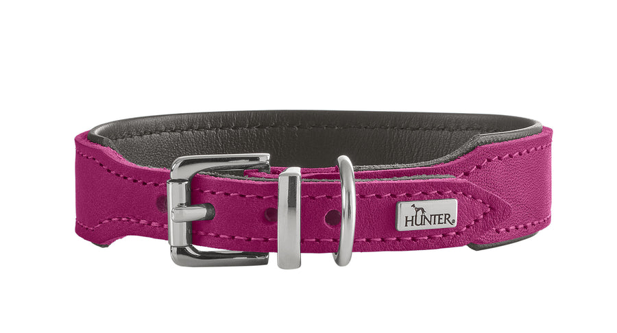 MALTA Collar - Hunter Pet Store -Particularly durable and hard-wearing leather -Brilliant colors -Made in Germany