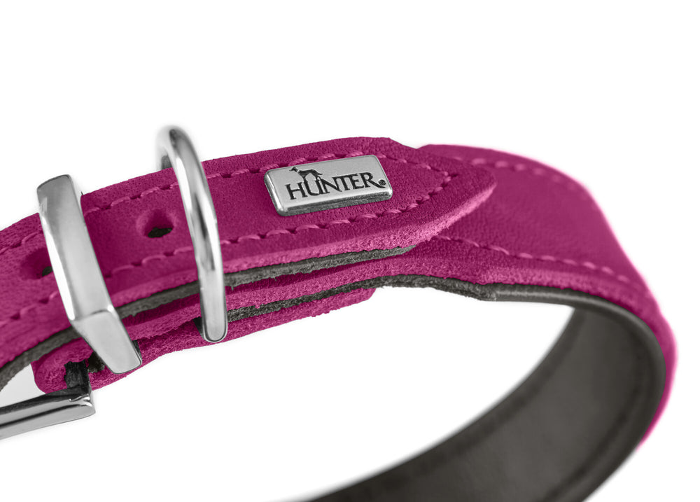 MALTA Collar - Hunter Pet Store -Particularly durable and hard-wearing leather -Brilliant colors -Made in Germany