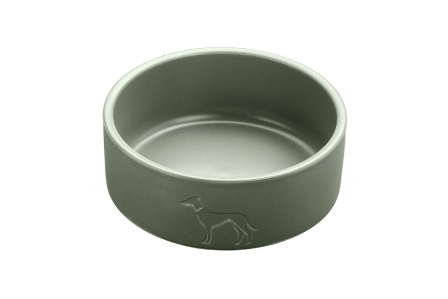 OSBY Ceramic Bowl - Hunter Pet Store -feeding or drinking bowl made of ceramic -subtle HUNTER dog embossing -high weight ensures a secure stand -slip-resistant silicone rim on the bottom -long-lasting and scratch resistant -easy to clean and dishwasher-safe -food safe