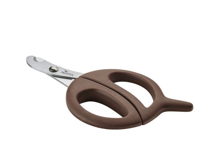 Nail Scissors SPA - Hunter Pet Store -nail scissors for all claw types -high-quality steel blade -small size allows for high precision -ideal for spots that are hard to reach -ergonomically shaped handle