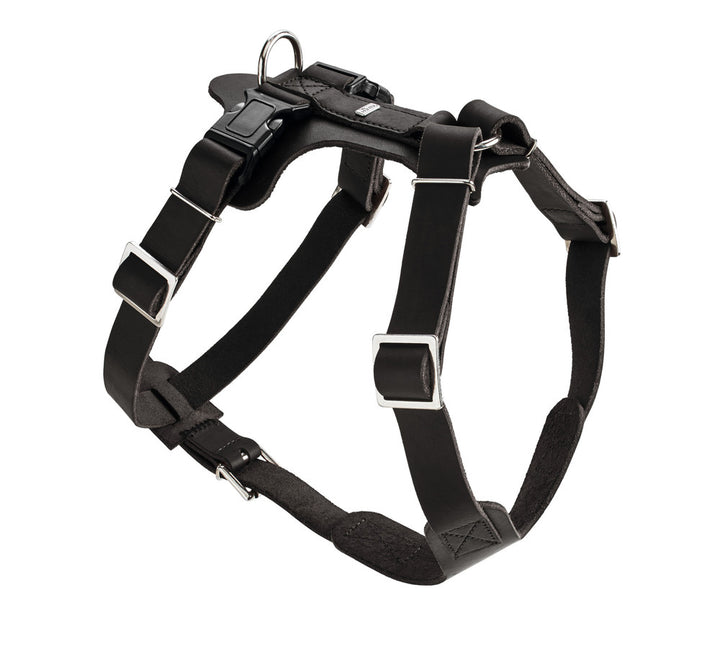 AALBORG Harness - Hunter Pet Store -cow leather -with light plastic clasps -perfect fit thanks to various adjustable settings -simple and functional design -made in Germany