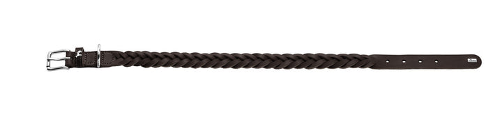 SOLID EDUCATION Special Collar - Hunter Pet Store -cow leather -hand-braided -made from a single piece of leather -made in Germany
