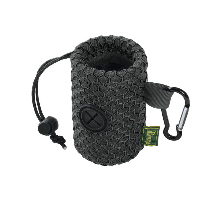 HILO Waste bag holder - Hunter Pet Store -particularly lightweight poo bag dispenser for every day -flexible fastening options -easy removal of individual bags -closable with practical stopper cord -can be filled with standard poo bag rolls (not included)