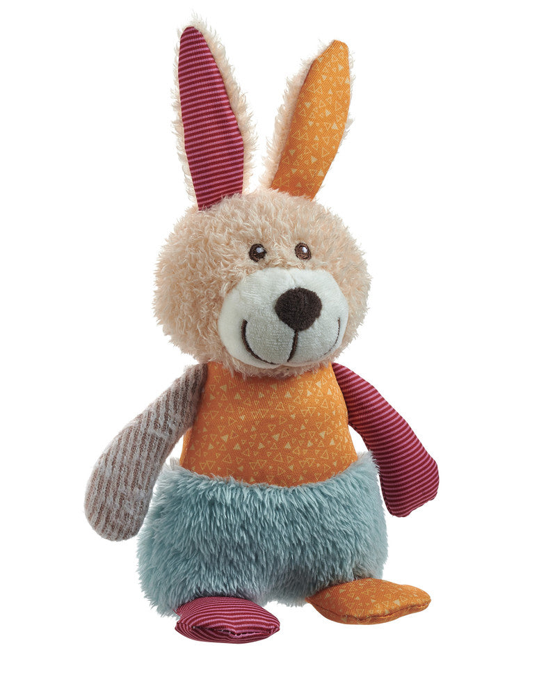 MULI Rabbit Dog Toy - Hunter Pet Store -ideal for puppies and dogs that like to cuddle -with squeaker -washable at 90 °F -7.09 in