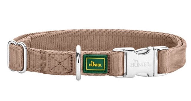 INARI Alu-Strong Collar - Hunter Pet Store -versatile collar for dogs -infinitely adjustable -soft and tear-resistant polyester material -easy to clean and quick drying -with sturdy, lightweight aluminium buckle