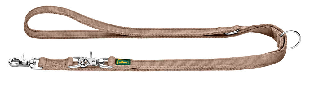 INARI Adjustable Leash - Hunter Pet Store -versatile leash for dogs -3-way adjustment -soft and tear-resistant polyester material -easy to clean and quick drying -with practical pincer carabiner