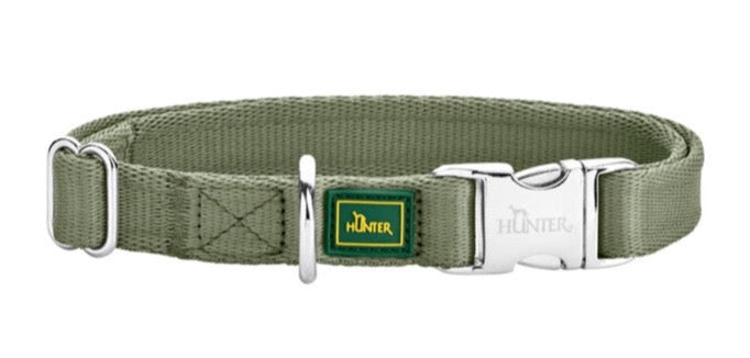 INARI Alu-Strong Collar - Hunter Pet Store -versatile collar for dogs -infinitely adjustable -soft and tear-resistant polyester material -easy to clean and quick drying -with sturdy, lightweight aluminium buckle