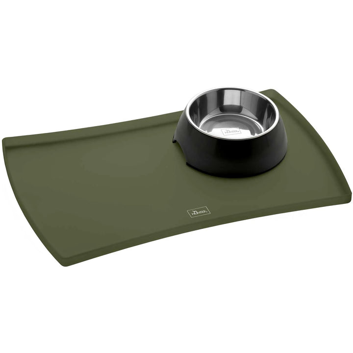 SELECTION Silicone Pad - Hunter Pet Store -bowl base that protects floors -made from food grade silicone -with raised rim -flexible material that keeps its shape -slip-resistant -easy to clean and dishwasher-safe