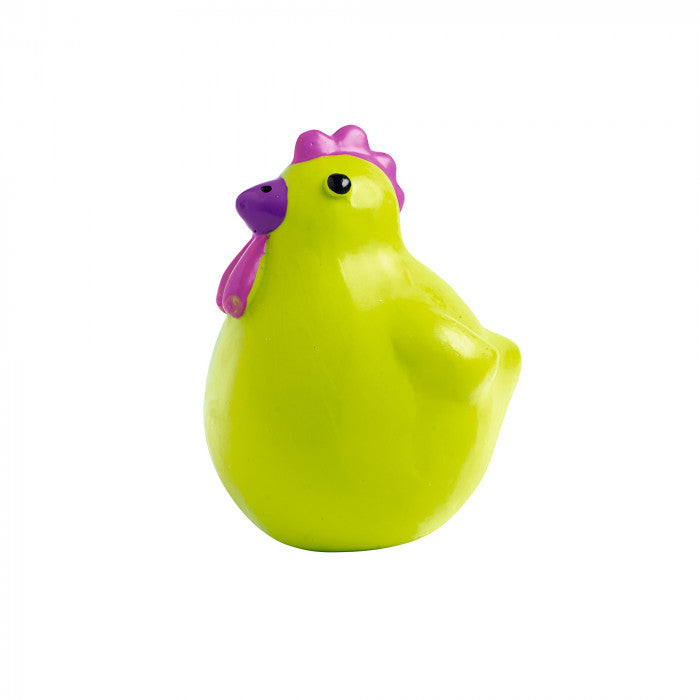 CRAZY FARM Dog Toy - Hunter Pet Store -mix colors -with squeaker -for small dogs -soft plastic -3.15 in