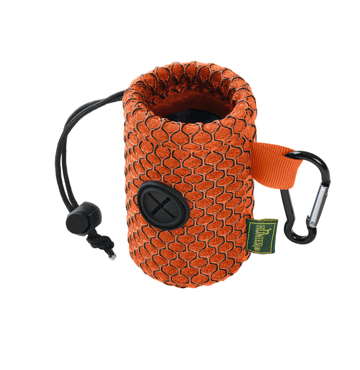 HILO Waste bag holder - Hunter Pet Store -particularly lightweight poo bag dispenser for every day -flexible fastening options -easy removal of individual bags -closable with practical stopper cord -can be filled with standard poo bag rolls (not included)