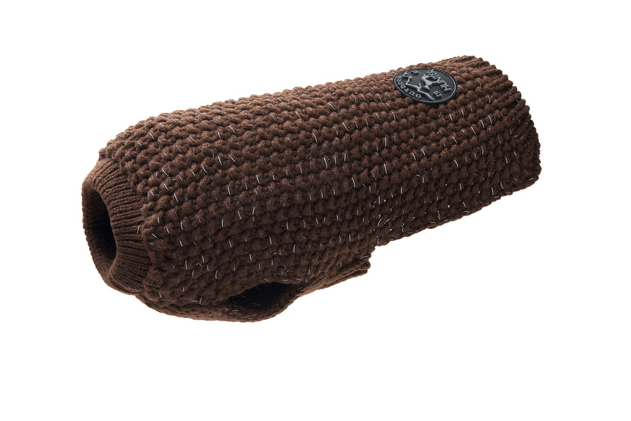 FINJA Pullover Sweater - Hunter Pet Store -Warm knitted pullover for cold to very cold days -With reflective yarn for more visibility -Simple, fashionable design -Pleasantly soft and cuddly -High elasticity for optimum freedom of movement -Washable at 86 °F