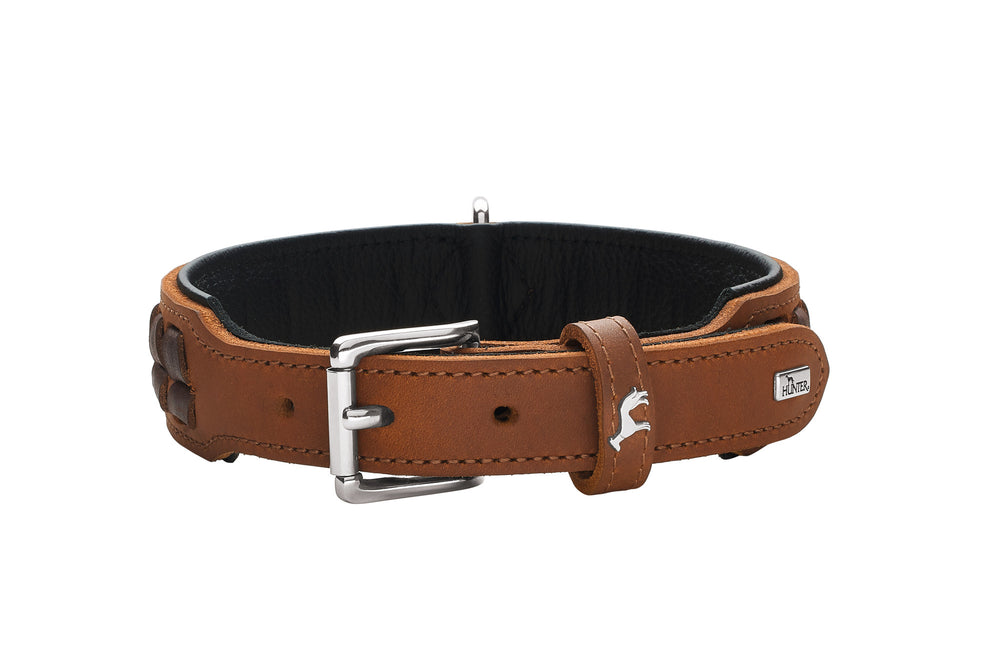 EL PASO Collar - Hunter Pet Store -new edition of the eponymous classic from the HUNTER range -hand-braided -made in Germany