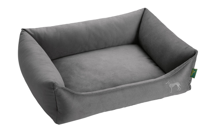 MERIDA Sofa Orthopedic - Hunter Pet Store -Orthopaedic sofa for dogs with joint and back problems -Lying surface with pressure-relieving memory foam flakes -Pleasantly soft feel and elegant look -Anti-slip underside -Removable cover washable at 140 °F -Made in Europe