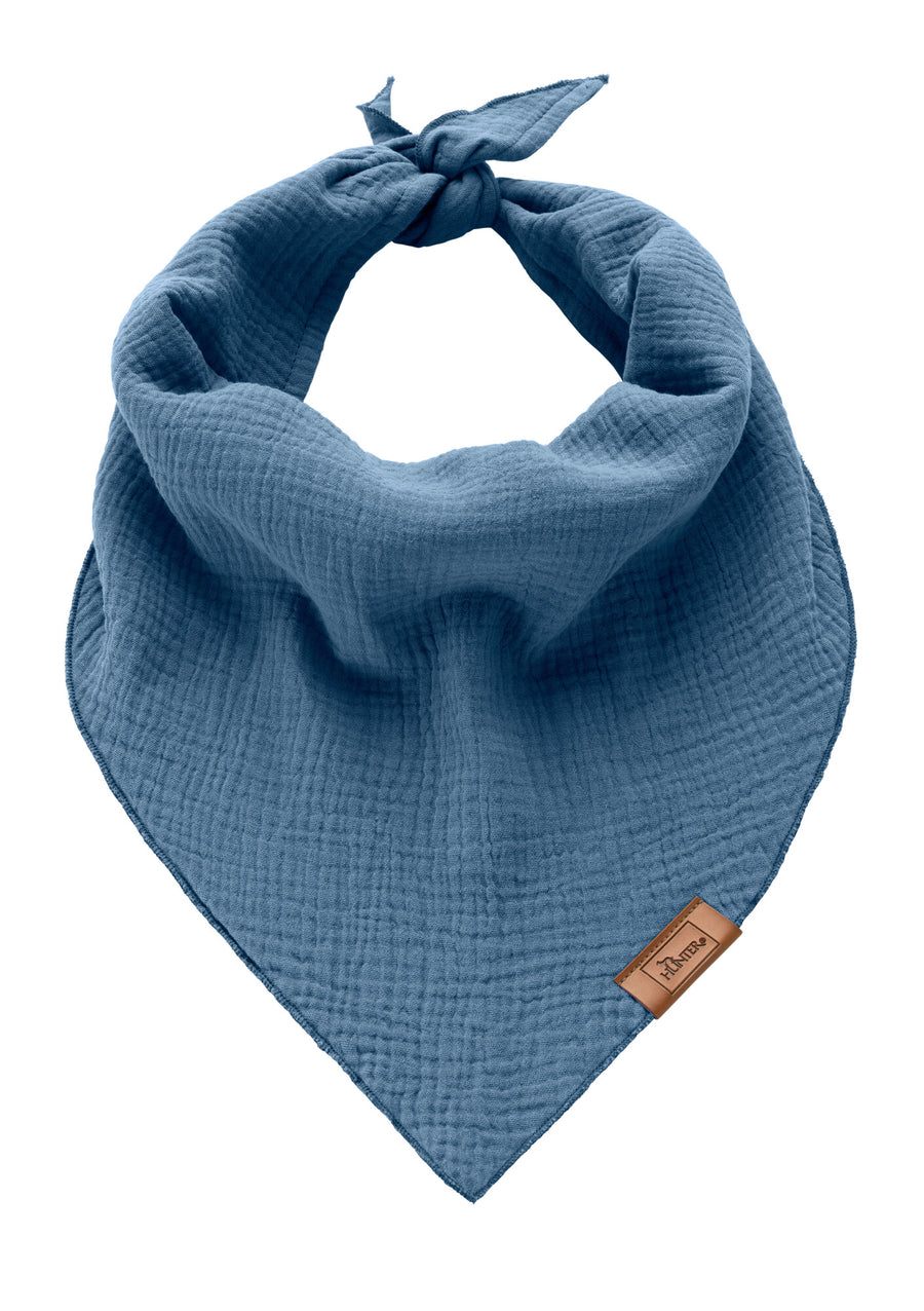 NOLA Bandana - Hunter Pet Store -Fashionable scarf for dogs -To knot (single or double) -Can be worn individually or to visually enhance a collar -Pleasantly soft and light -Characteristic structure thanks to plain weave -Washable at 86 °F
