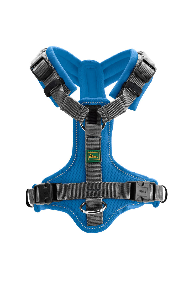 MALDON Harness - Hunter Pet Store -made of especially soft cow nappa leather -particularly stable stop ring -stepless adjustable -fur-friendly due to rounded processing -tear-resistant nylon insert -made in Germany