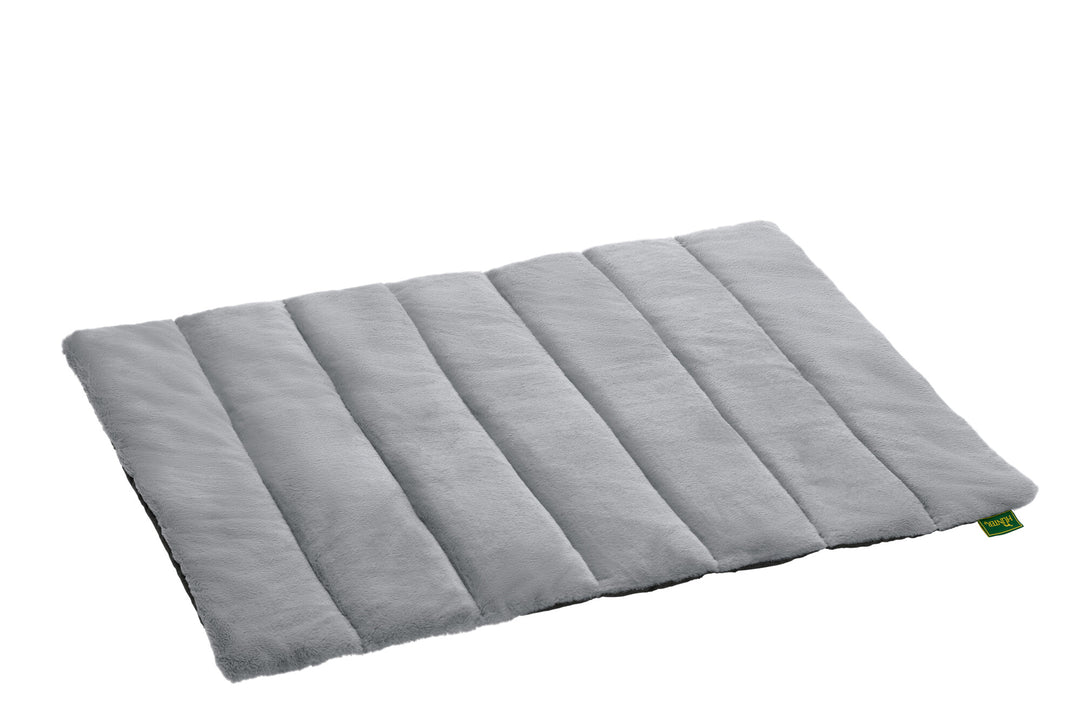 ROCKFORD Blanket - Hunter Pet Store -top with very soft and cuddly plush -padded for a high lying comfort -can be rolled up, fixed with Velcro straps and transported in a space-saving way -ideal for traveling -with practical carrying handle -washable at 90°F