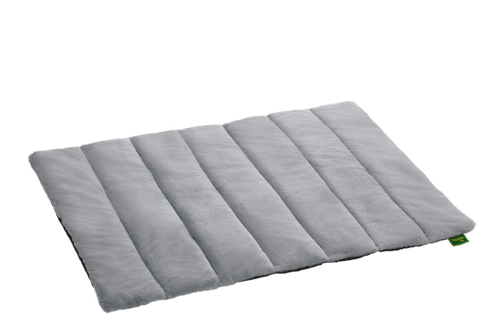 ROCKFORD Blanket - Hunter Pet Store -top with very soft and cuddly plush -padded for a high lying comfort -can be rolled up, fixed with Velcro straps and transported in a space-saving way -ideal for traveling -with practical carrying handle -washable at 90°F
