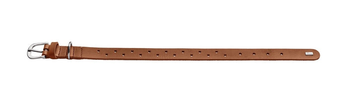 AALBORG Soul Collar - Hunter Pet Store -classic collar, universally usable -especially well-suited to use in dog sports due to a liberal application of oil -particularly tough and hard-wearing leather -with charming heart punching -made in Germany