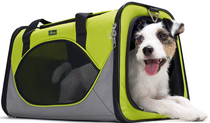 KANSAS Dog carrier - Hunter Pet Store -Ideal for keeping your furry friend safe and comfortable on the go -Suitable for travel by plane, road trip, or visits to the vet -Stylish design for stress-free travel -Provides a secure and cozy space for your pet