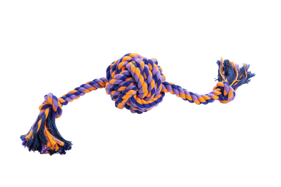 JENA Knots Dog toy - Hunter Pet Store -classic rope toy for dogs of all ages -suitable for small, medium and large dogs -offers playful gum massage and teeth cleaning -can be easily picked up and retrieved -hand wash and slow drying