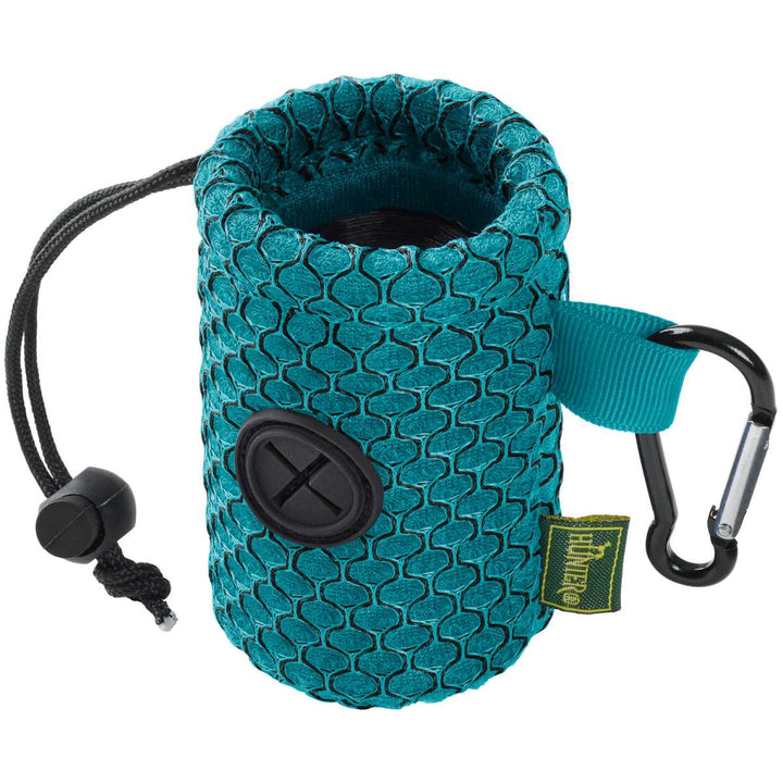 HILO Waste bag holder - Hunter Pet Store -particularly lightweight poo bag dispenser for every day -flexible fastening options -easy removal of individual bags -closable with practical stopper cord -can be filled with standard poo bag rolls (not included)