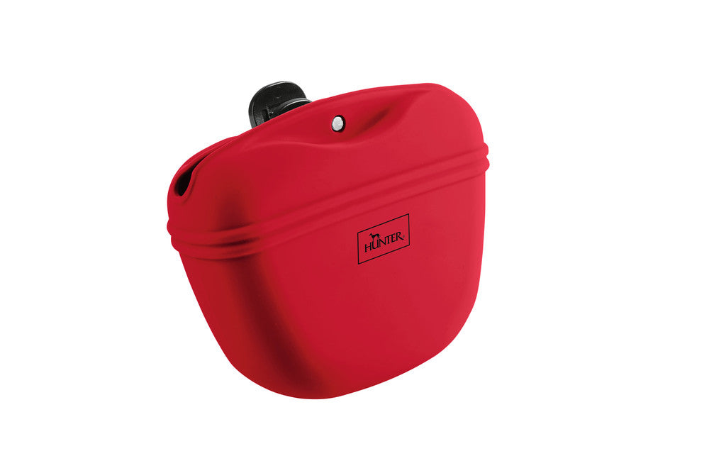LUGO Silicone Belt Bag - Hunter Pet Store -fillable snack bag for dog training -ideal for on the go -particularly easy to clean -closes securely thanks to magnetic closure -can be attached to a belt or the like -food safe