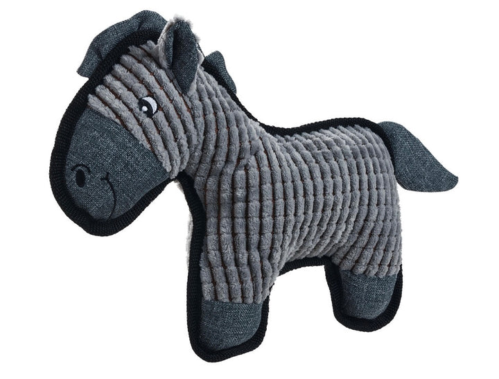 KOLDING Horse Dog toy - Hunter Pet Store -with squeaker -robust mix of materials -washable at 90 °F -14.17 in