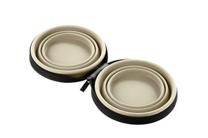 Collapsible Travel Bowls LIST (tan)