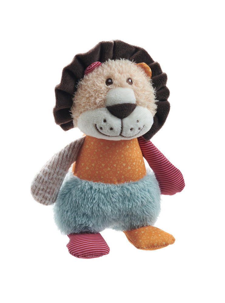 MULI Lion Dog toy - Hunter Pet Store -ideal for puppies and dogs that like to cuddle -with squeaker -washable at 86 °F -7.1 in