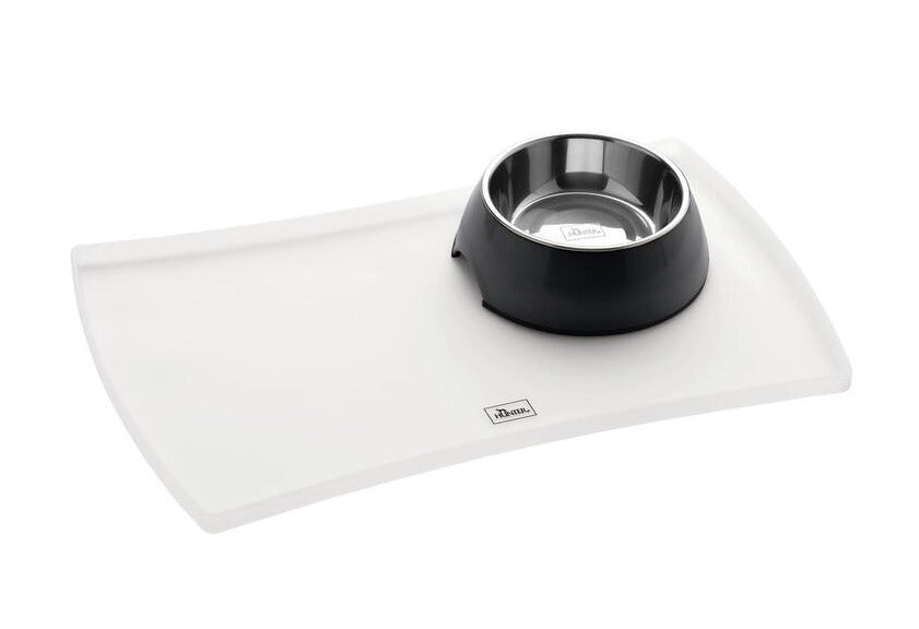 BASIC Silicone Pad - Hunter Pet Store -bowl base that protects floors -made from food grade silicone -with raised rim -flexible material that keeps its shape -slip-resistant -easy to clean and dishwasher-safe