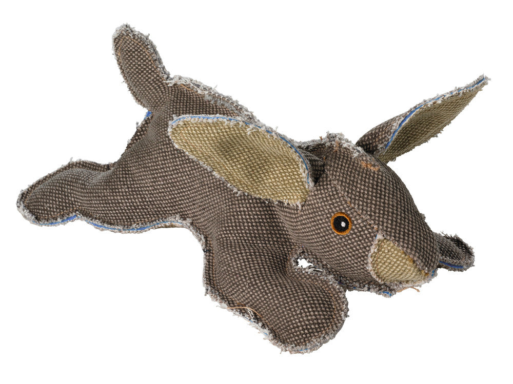 Straw Handmade Old Dog Rabbit Toys Stock Photo 9533221