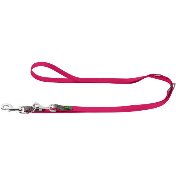 CONVENIENCE Adjustable Leash - Hunter Pet Store -adjustable leash for sports activities and leisure time -3-fold adjustment -lies comfortably in the hand -grips well in warm and cold conditions -durable, tear-resistant and weatherproof -easy to clean: simply wash off