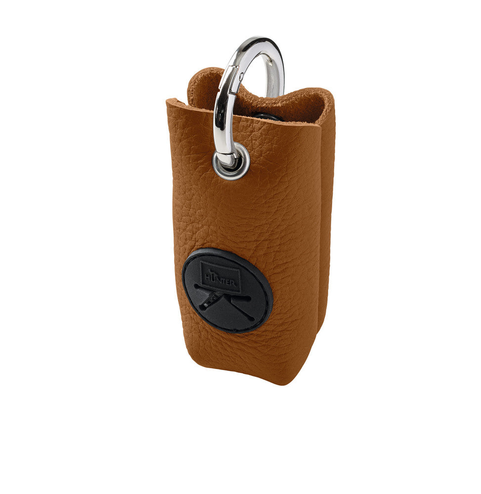 Waste bag holder YUNA LUXUS (cognac)
